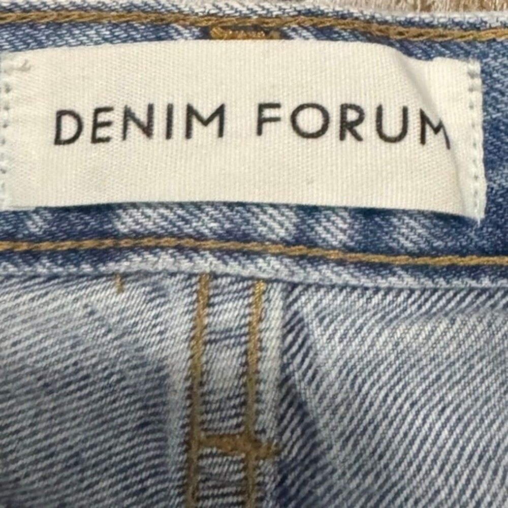 Aritzia Denim Forum Joni High Rise Loose 29L Jeans Womens Size 25 Button Fly - Picture 5 of 9